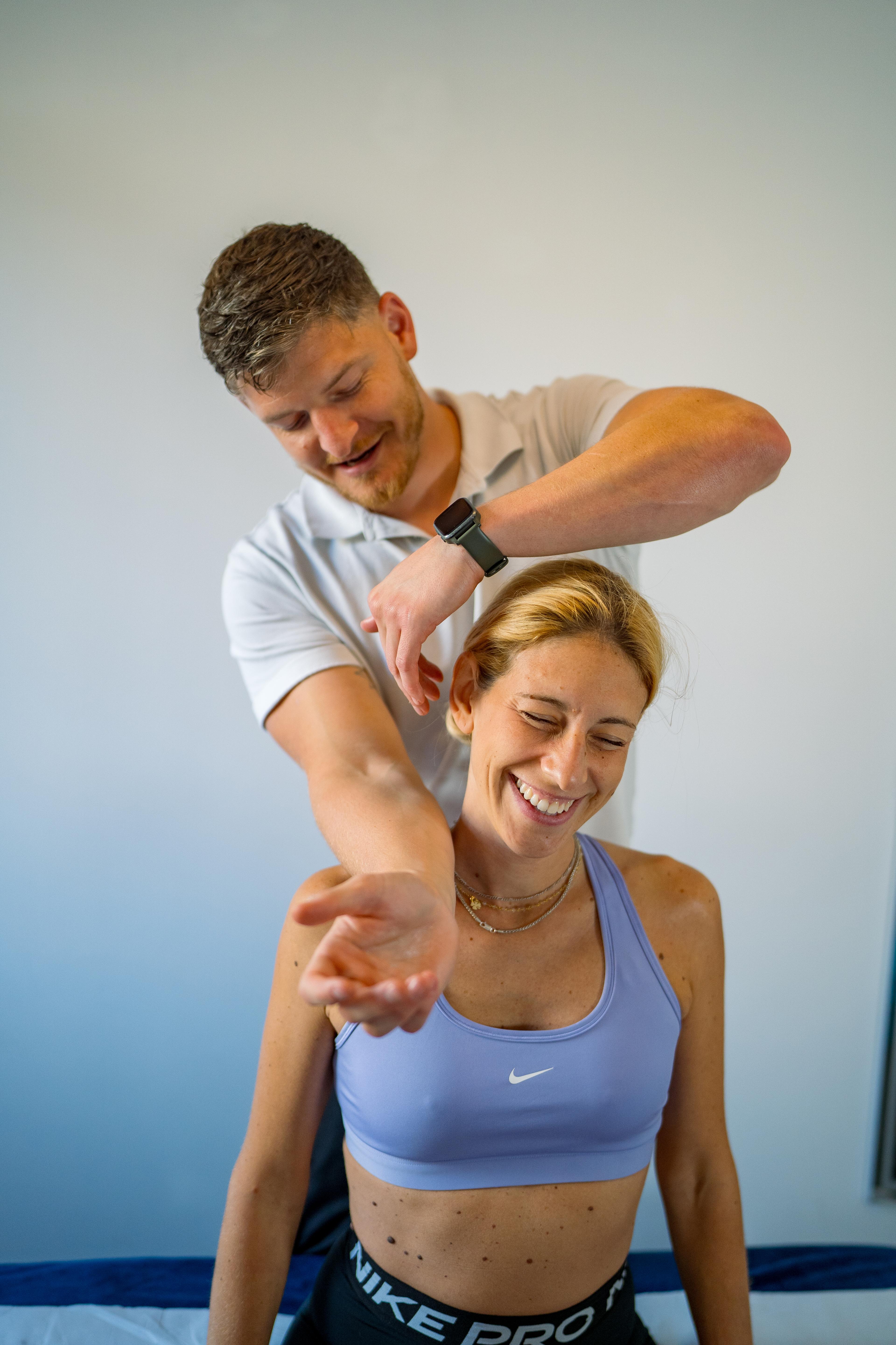 Physiotherapy treatment session at Archway Wellness Centre