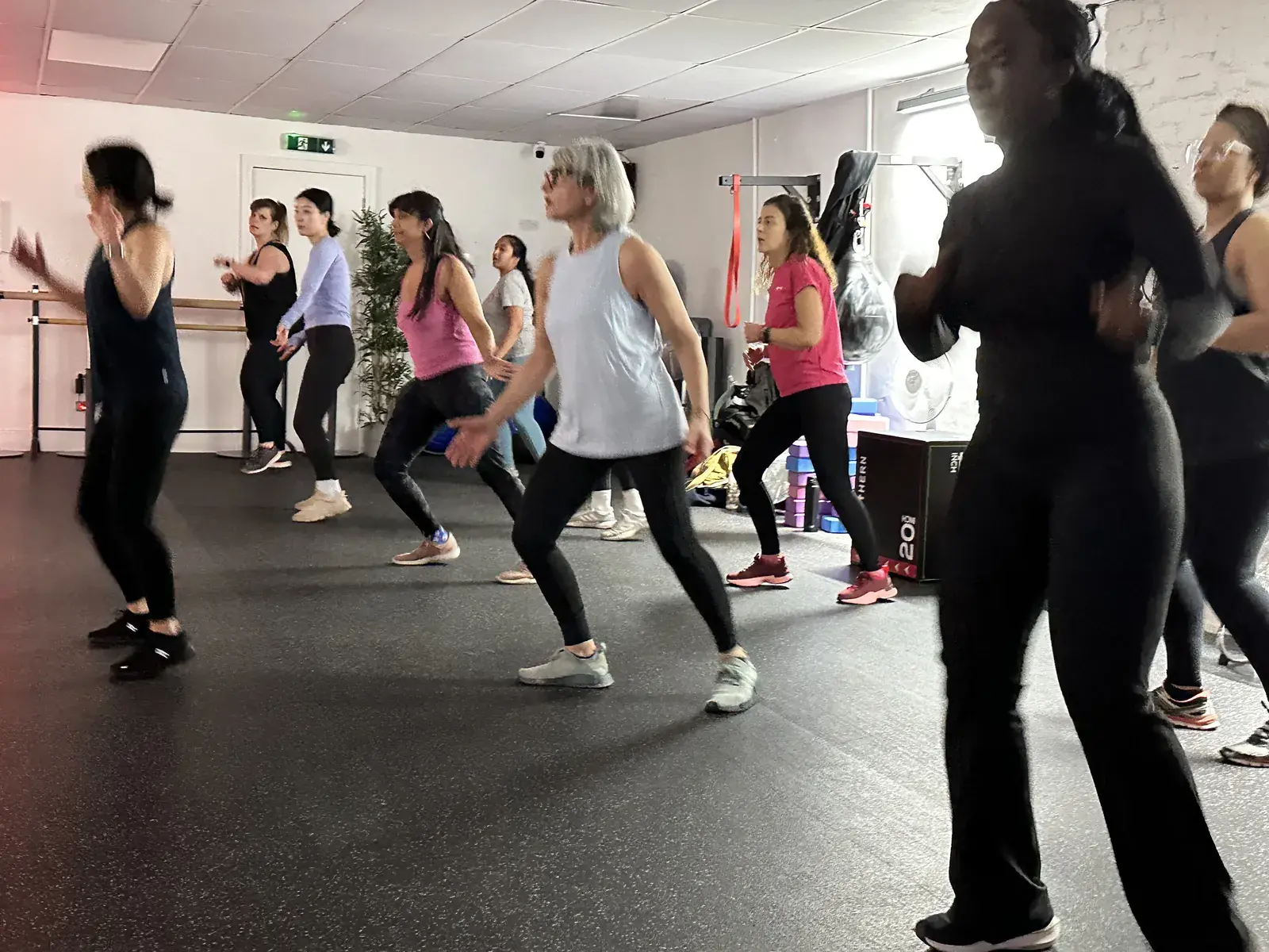 Group fitness class